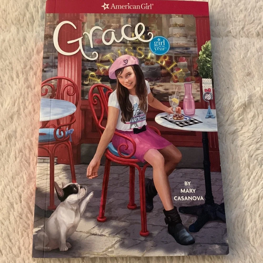 3 American Girl Books Paperback Grace Caroline Friends